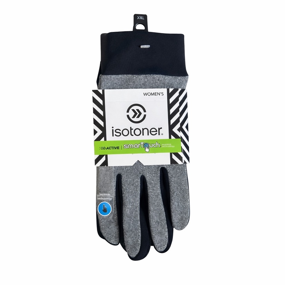 Isotoner Active Gloves with touchscreen technology- New With Tags